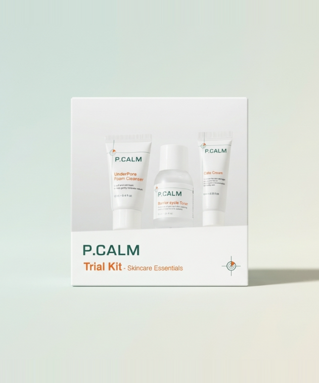 piyonna P.CALM Trial Kit - Skincare Essentials Face Care Skincare Set