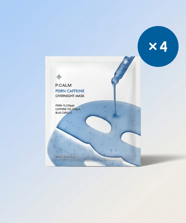 piyonna P.CALM PDRN CAFFEINE OVERNIGHT MASK (1 BOX) Masque Masque visage