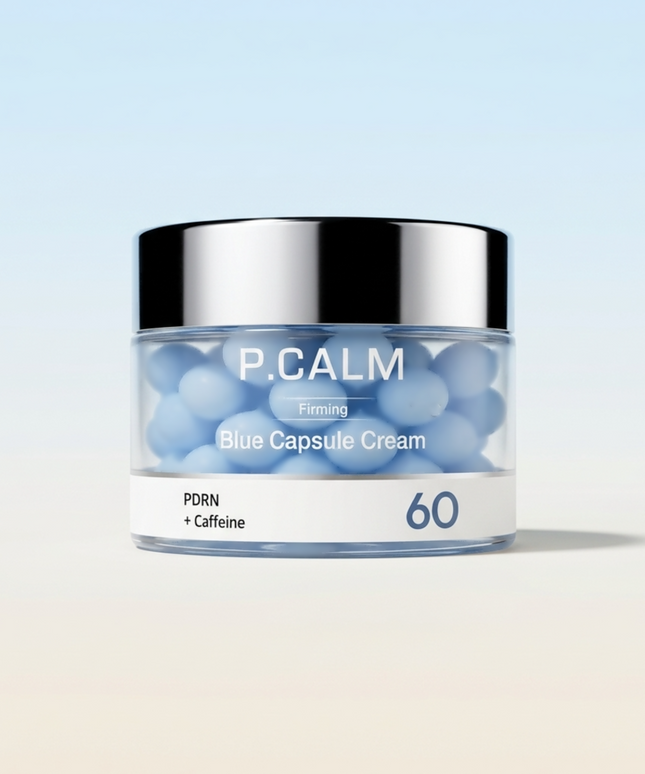piyonna P.CALM PDRN Caffeine Blue Capsule 60 CREAM Face Care Serum