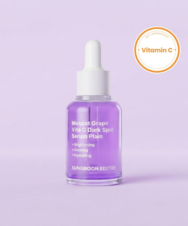 piyonna SUNGBOON EDITOR Wild Grape Vita C Dark Spot Serum Plain 30ml Face Care Serum