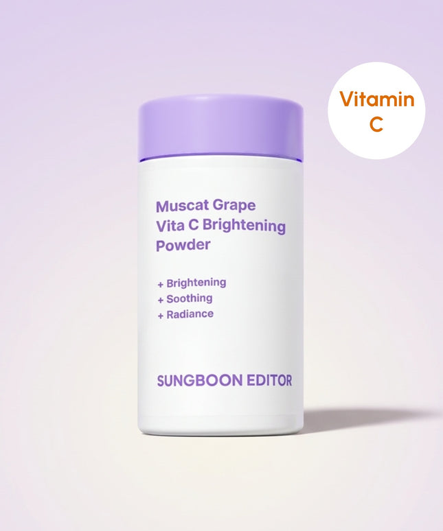 piyonna SUNGBOON EDITOR Wild Grape Vita C Brightening Powder 5g Soins visage Sérum