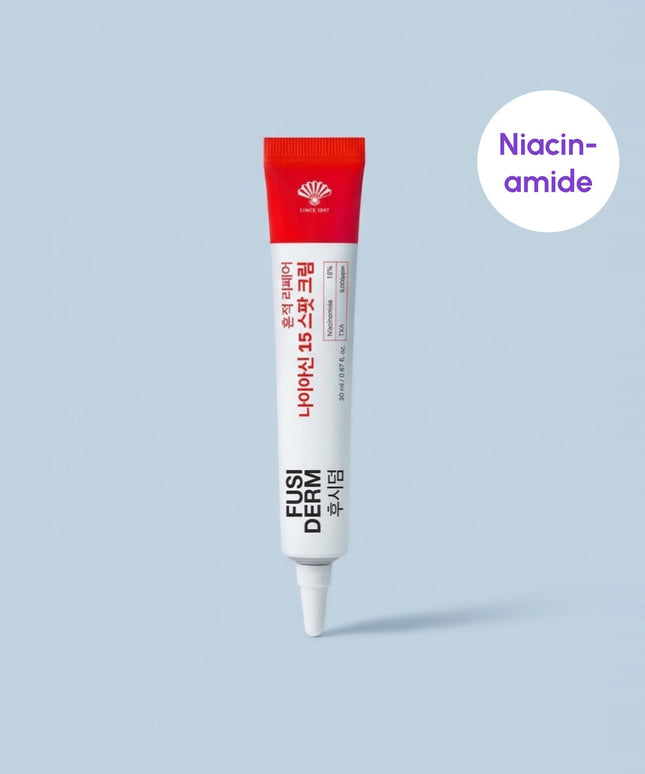 piyonna FUSIDERM Mark Repair Niacin 15 Spot Cream 20ml Face Care Serum