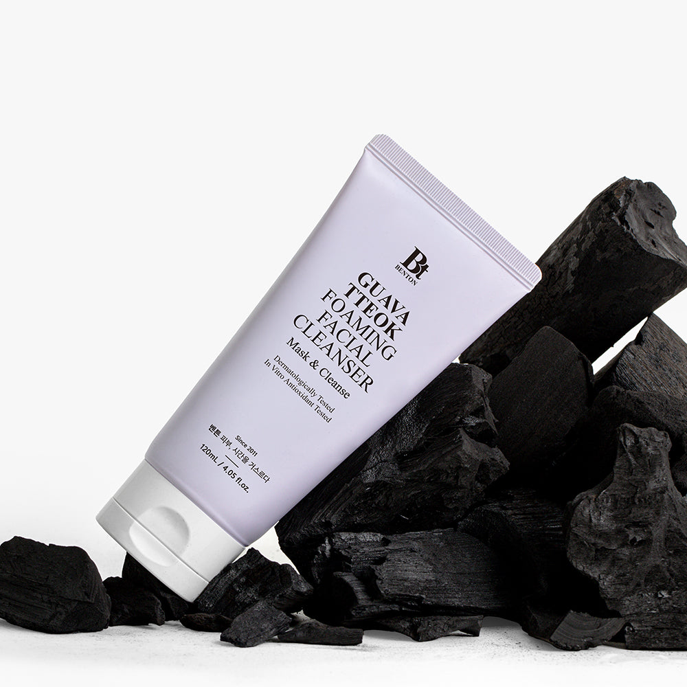 piyonna Benton Guava Tteokfoam Cleanser 120ml Soins visage Démaquillage Mousse nettoyante