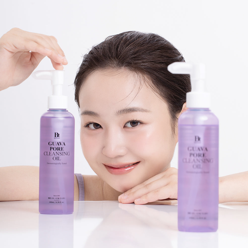 piyonna Benton Guava Blackhead Pore Cleansing Oil 200ml Soins visage Démaquillage Huile dém.