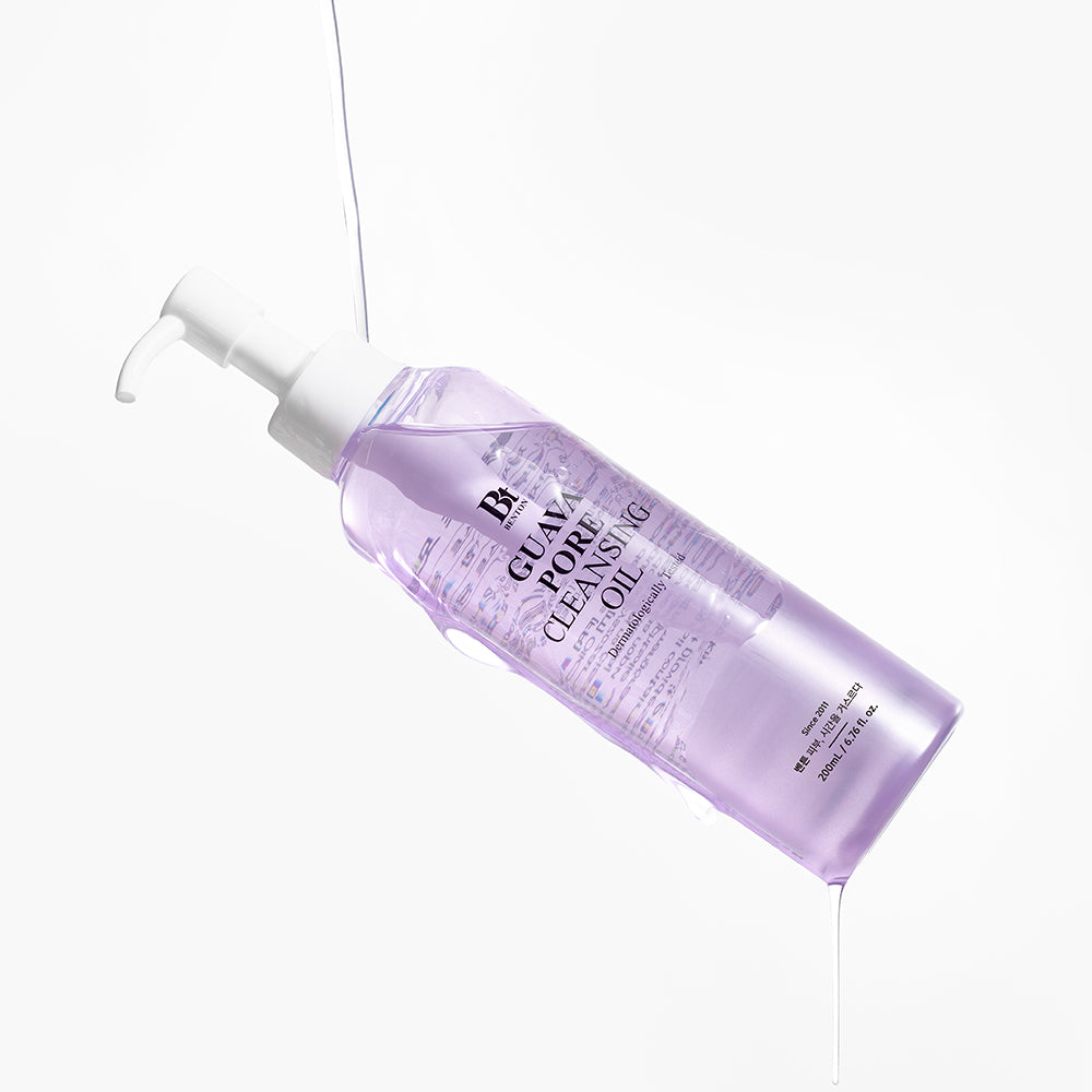 piyonna Benton Guava Blackhead Pore Cleansing Oil 200ml Soins visage Démaquillage Huile dém.