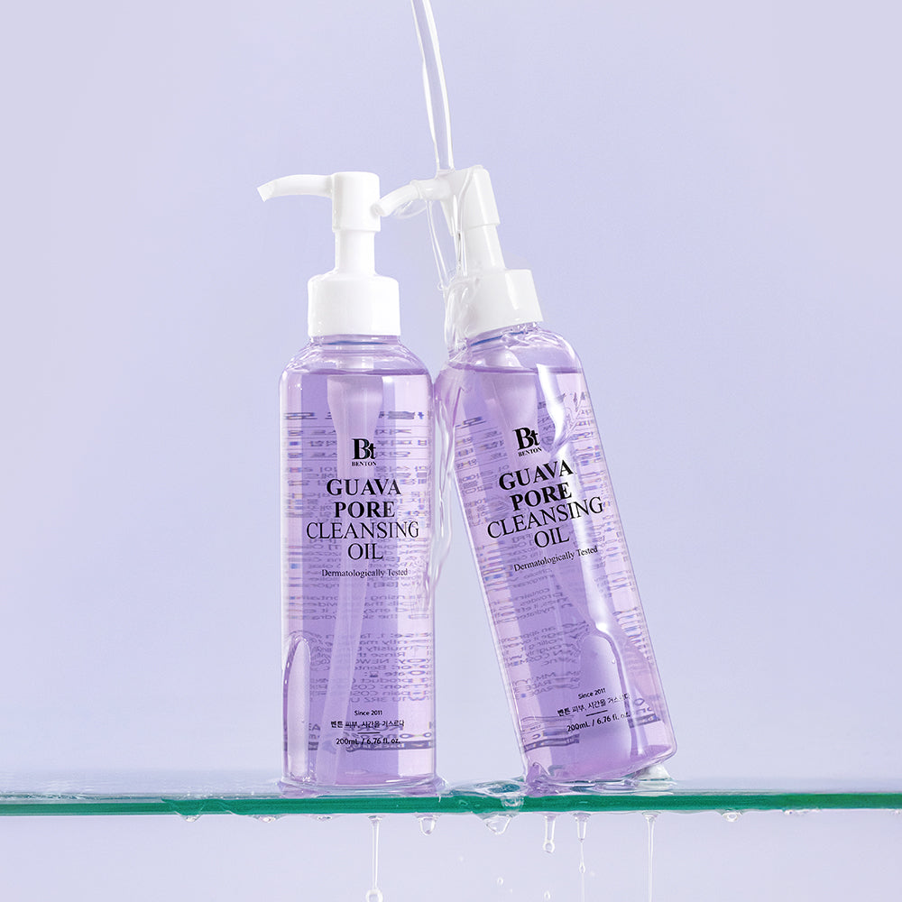 piyonna Benton Guava Blackhead Pore Cleansing Oil 200ml Soins visage Démaquillage Huile dém.
