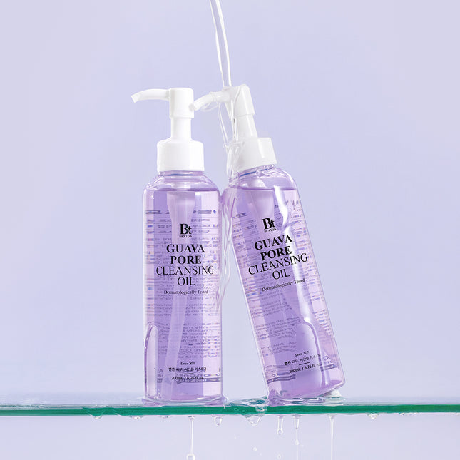 piyonna Benton Guava Blackhead Pore Cleansing Oil 200ml Soins visage Démaquillage Huile dém.