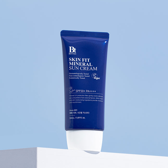 piyonna Benton Skinfit Mineral Tone-Up Sun Cream SPF50+/PA++++ 50mL Solaire Crème solaire