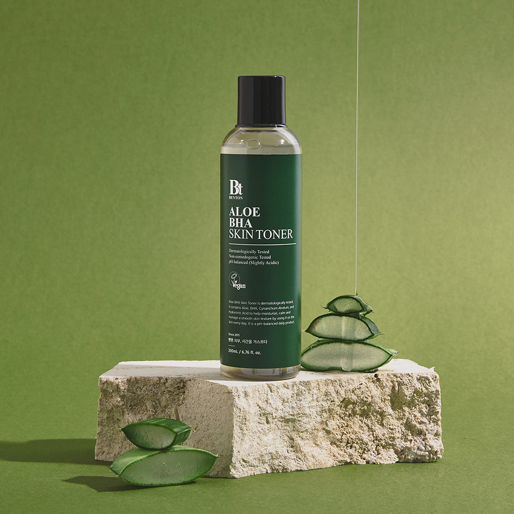 piyonna Benton Aloe BHA Skintoner 200mL Face Care Toner Liquid Toner