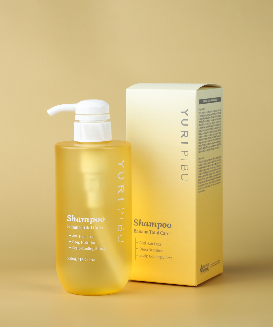 piyonna Shampooing soin total Banana 500 ml Cheveux & Soins corps Soin cheveux Shampooing