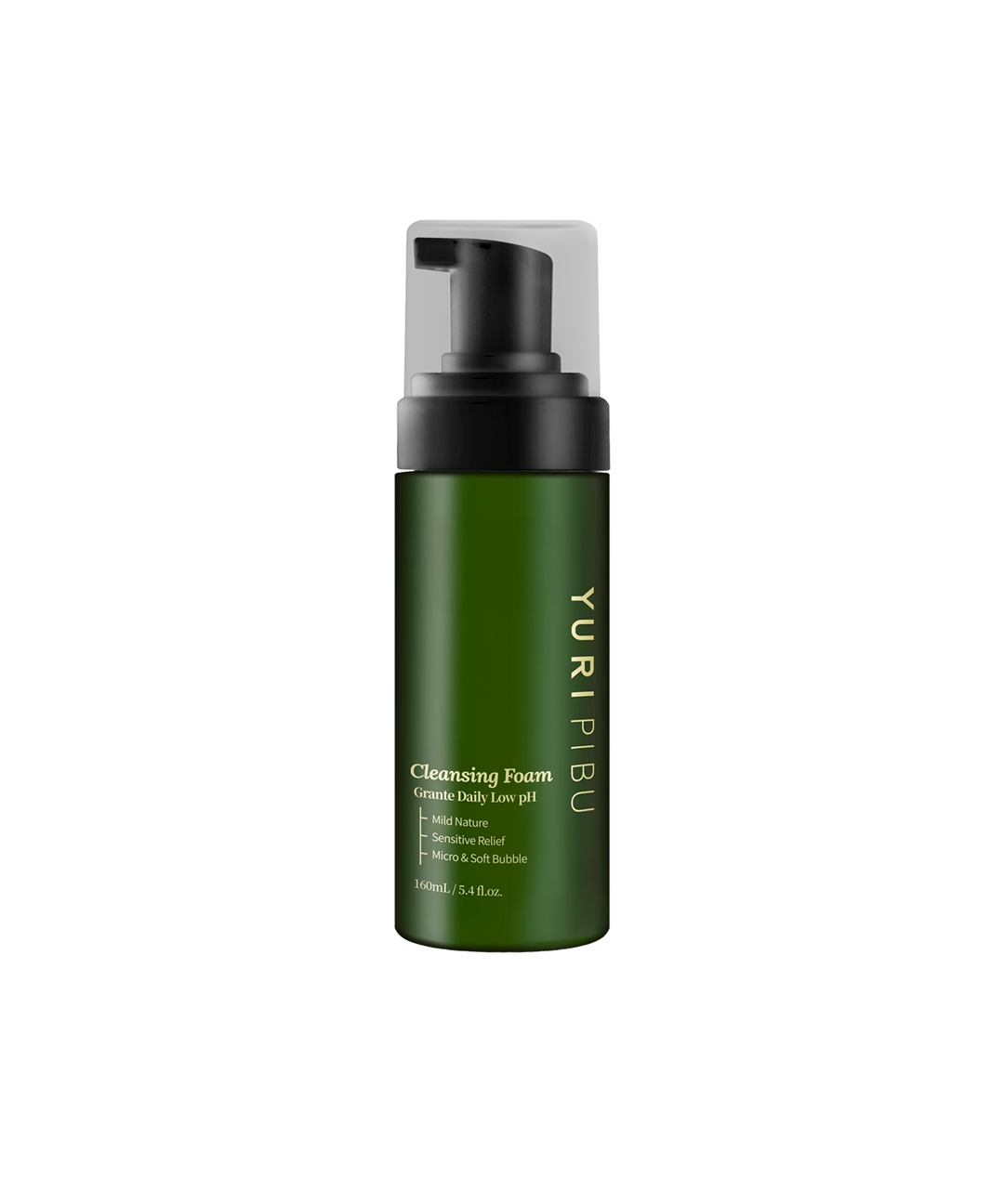 piyonna Nettoyant moussant quotidien Grante 160 ml Soins visage Démaquillage Mousse nettoyante