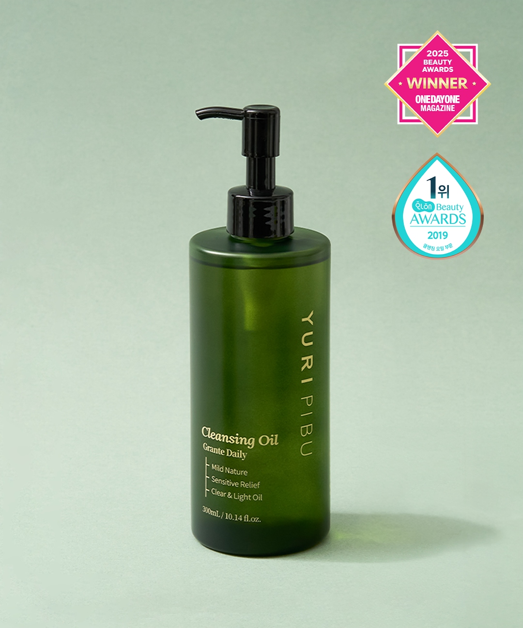piyonna Jikjin Grante Daily Cleansing Oil 300ml Soin de la peau Démaquillage Eau démaquillante