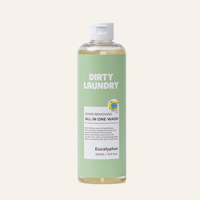 piyonna Dirty Laundry All In One Wash Eucalyptus Hair & Body Care Body Care Body Wash