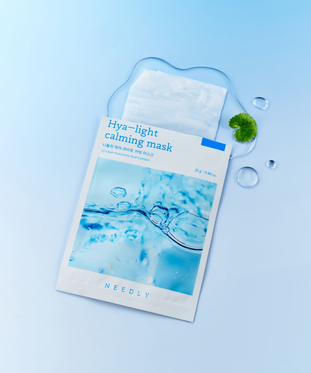piyonna Needley Hya-Light Calming Mask 1 Sheet Face Mask Sheet Mask