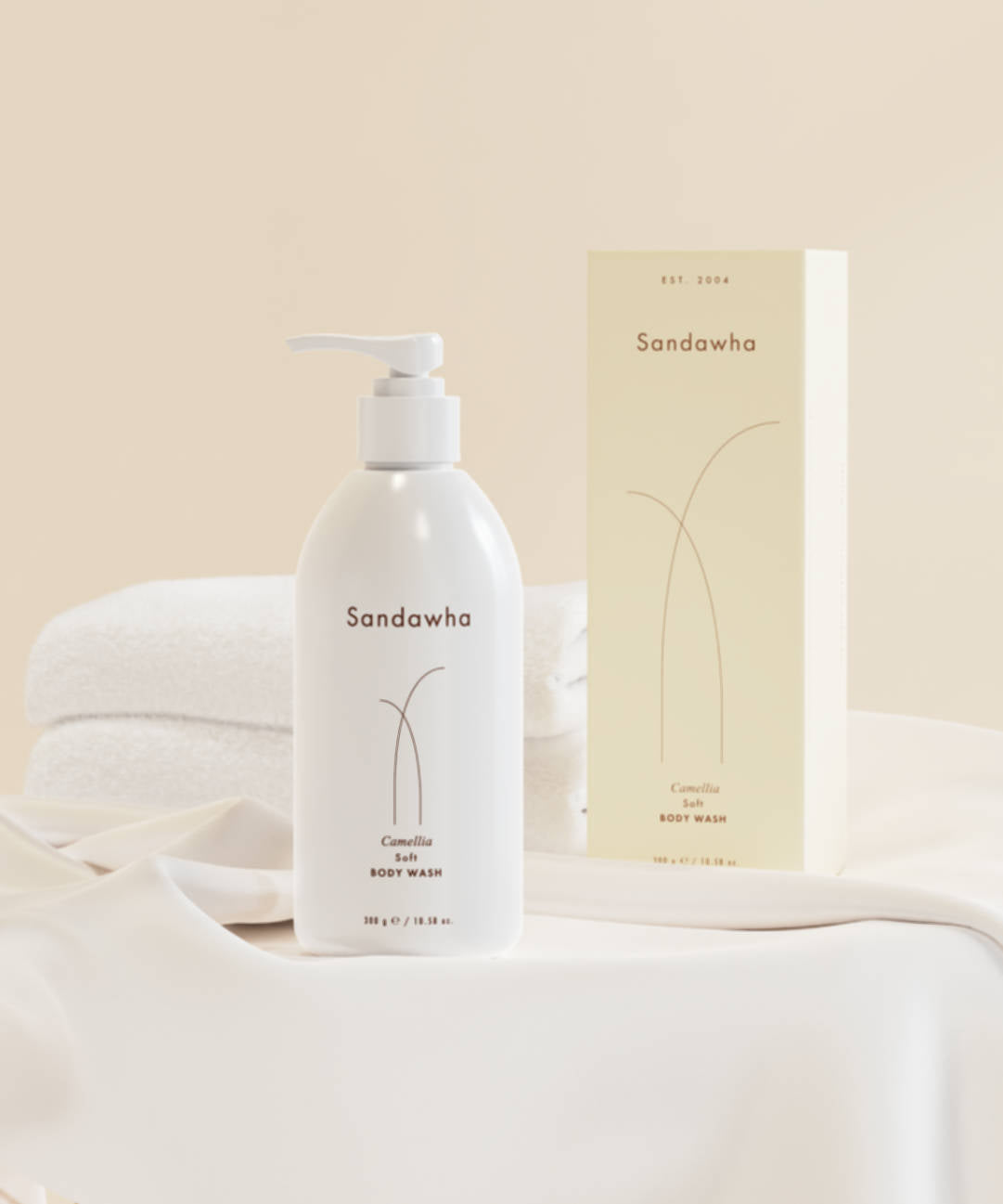 piyonna Sandahwa Camellia Soft Body Wash Corps & Cheveux Soin du corps Gel douche