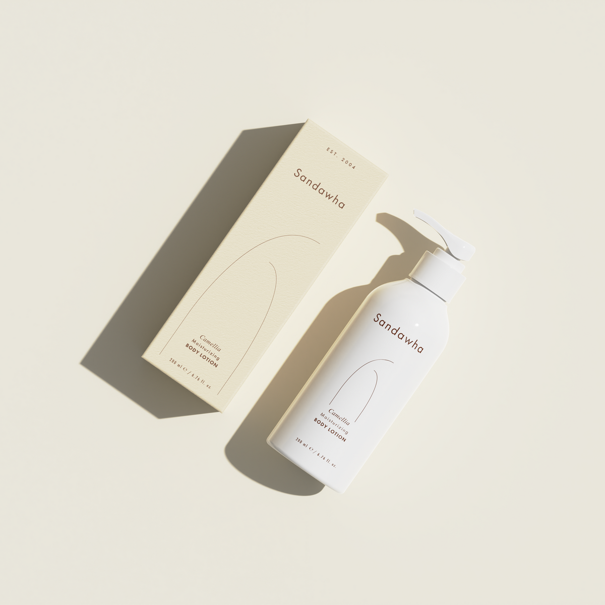 piyonna Sandahwa Camellia Moisturizing Body Lotion Corps & Cheveux Soin du corps Lait & Crème corps