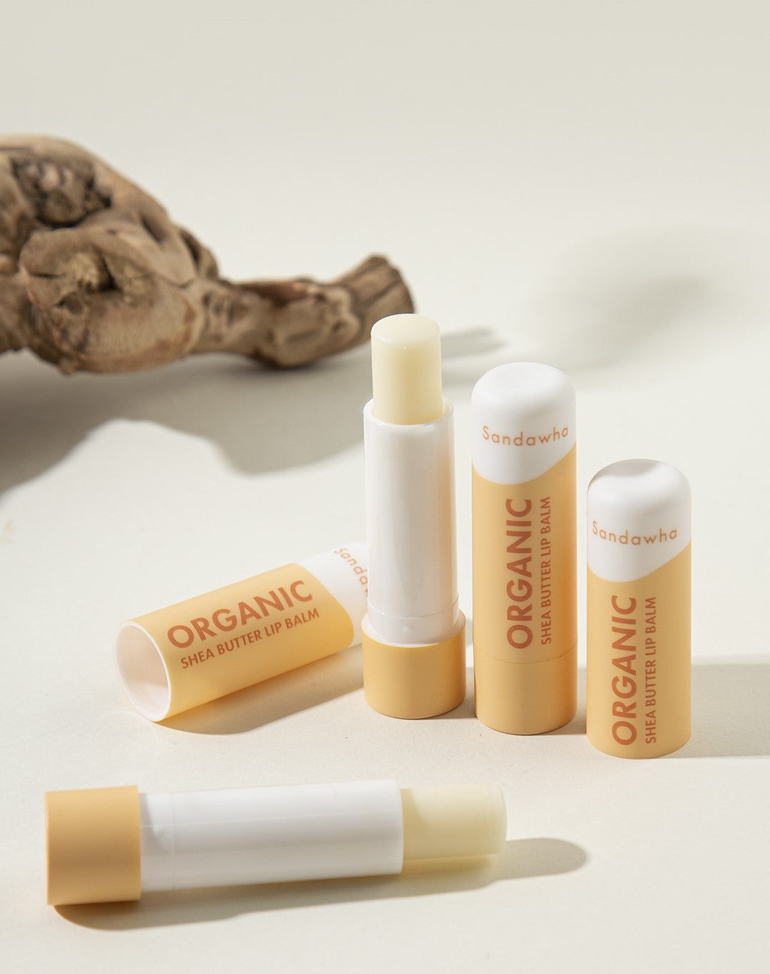 piyonna Sandahwa Organic Shea Butter Lip Balm Makeup Lip Makeup Lip Balm