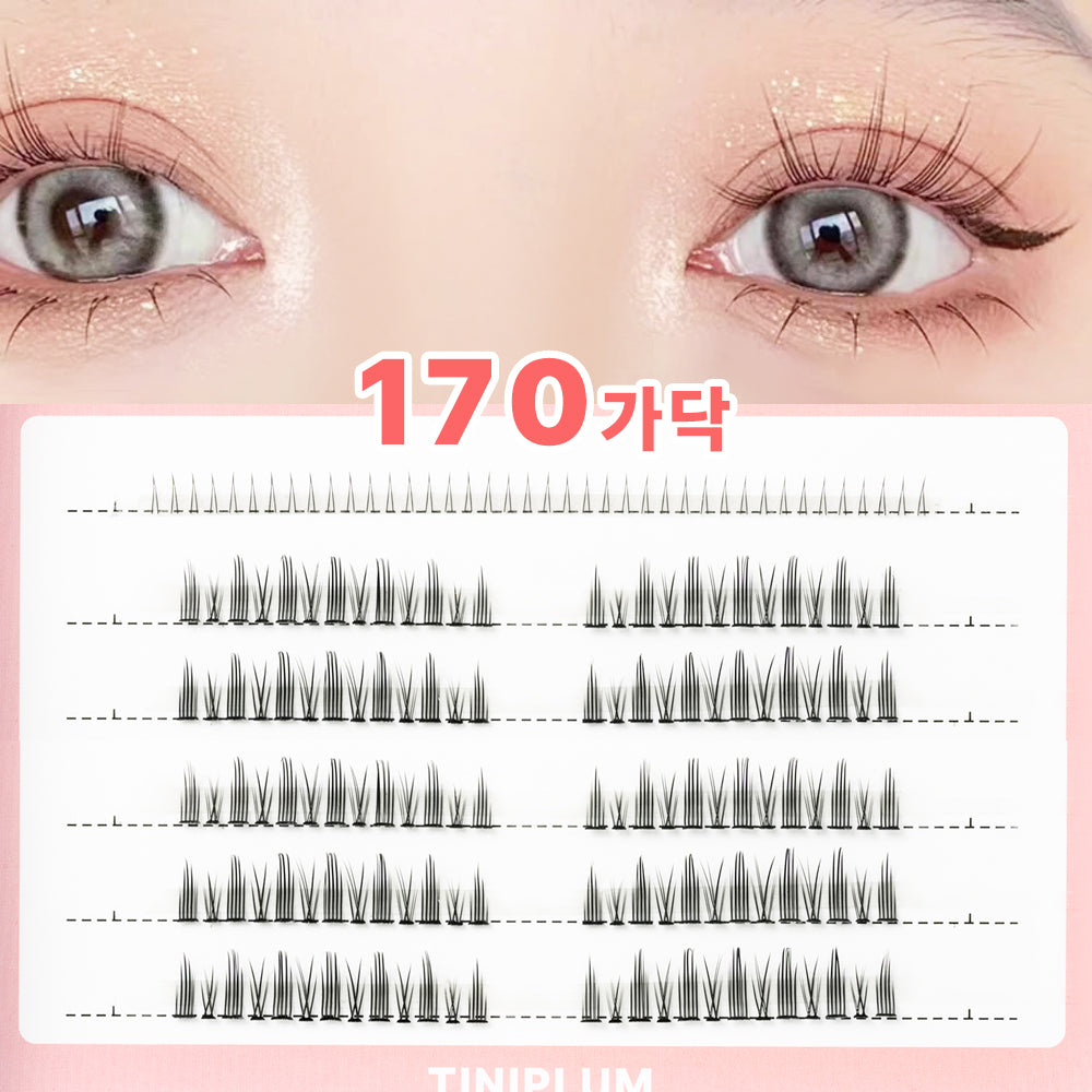 piyonna Tinyplum Blingtalk Individual Lashes 240pcs Maquillage Access. beauté Faux cils