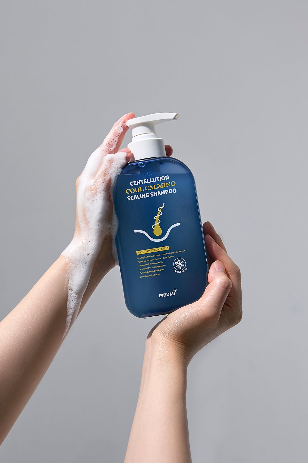 piyonna PIBUMI Centellution Nano Cica Cool Calming Scaling Shampoo 500ml Cheveux & Soins corps Soin cheveux Shampooing