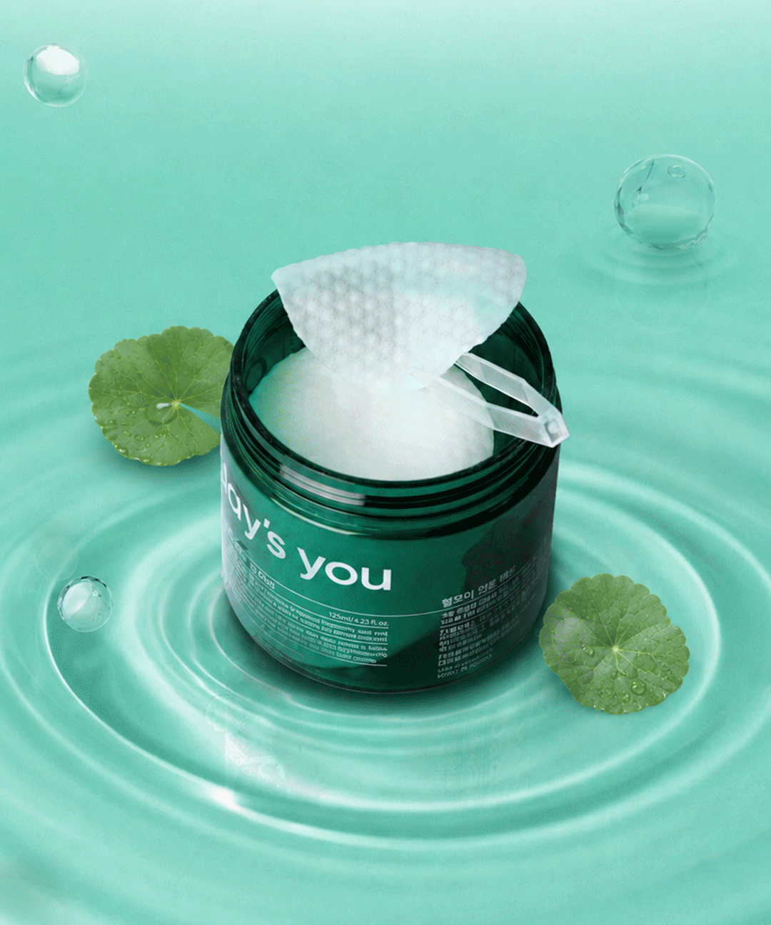 piyonna One Days You Help Me Cicaming Docto Pad 60ea Soins visage Toner Pads tonifiants