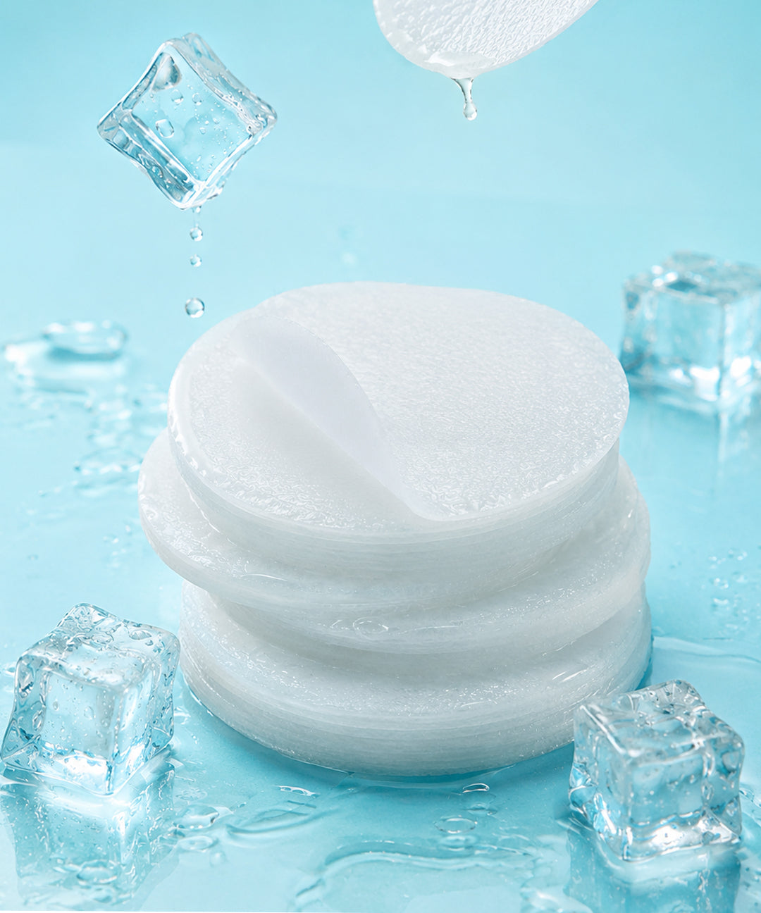 piyonna One Days You Help Me Ice Cooling Pad 80ea Soins visage Toner Pads tonifiants
