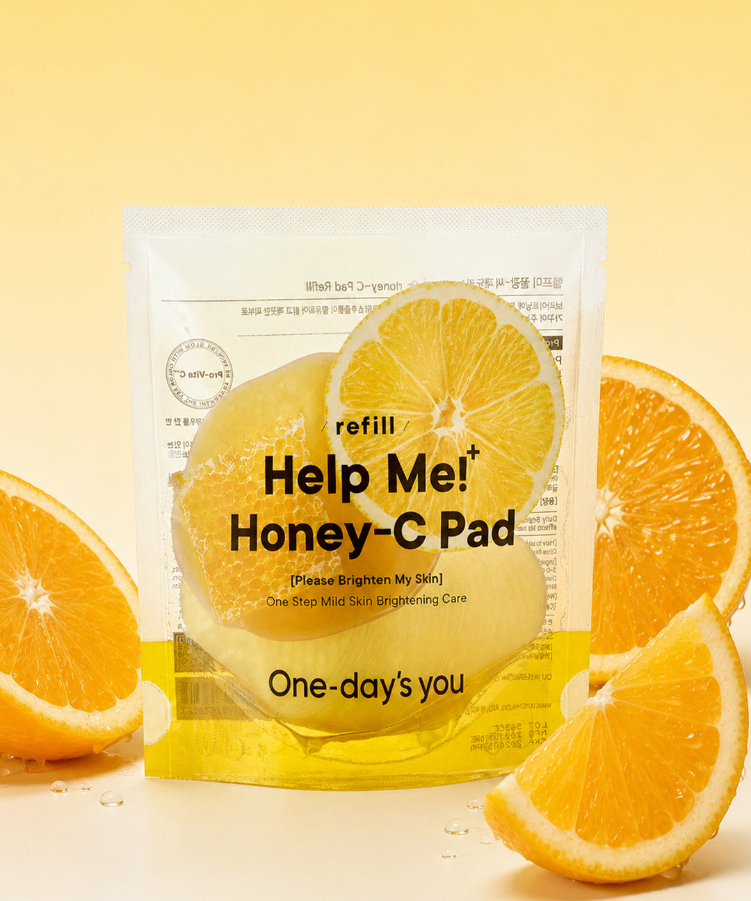 piyonna One Days You Help Me Brightening Kkulgwang Pad Refill 60ea Soins visage Toner Pads tonifiants