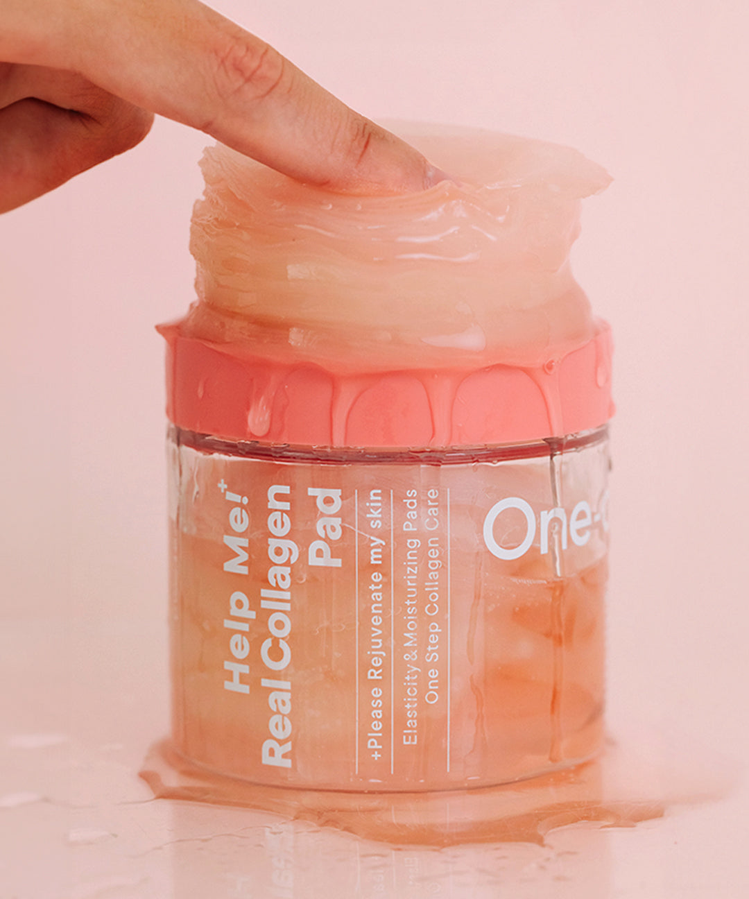 piyonna One Days You Real Collagen Pad 70ea Soins visage Toner Pads tonifiants