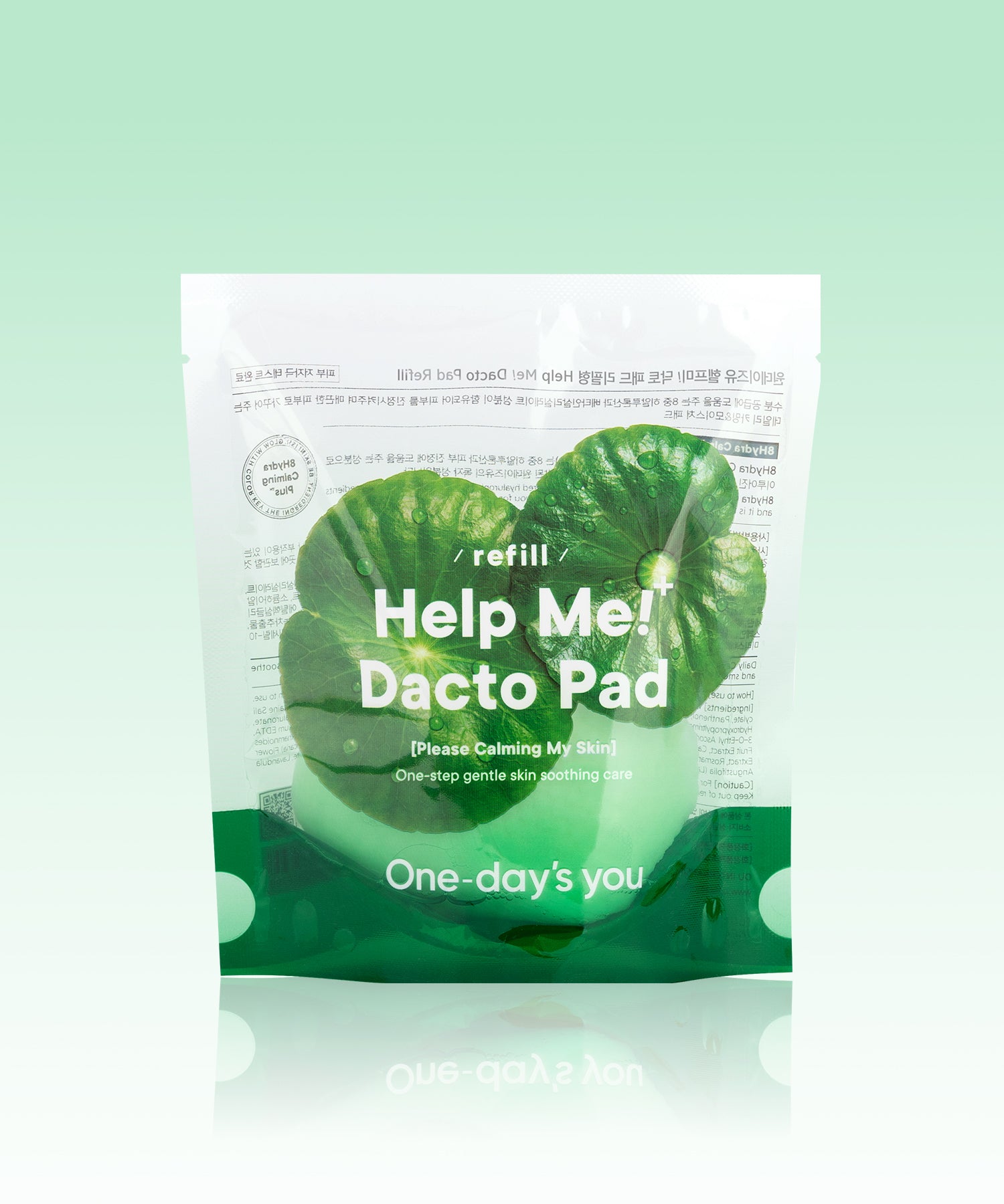 piyonna One Days You Help Me Cicaming Docto Pad Refill 60ea Soins visage Toner Pads tonifiants