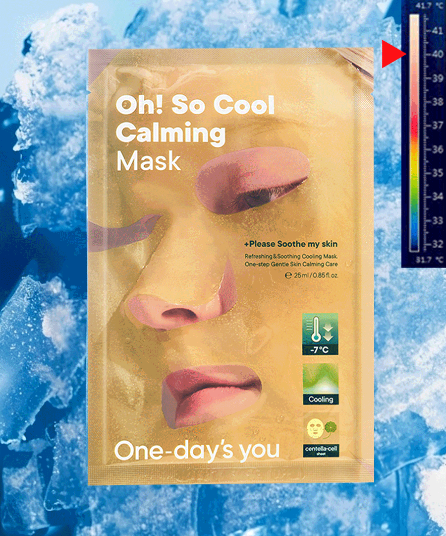piyonna One Days You Oh So Cool Calming Mask Masque Masque visage