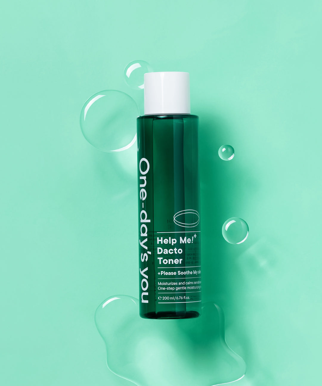 piyonna One Days You Help Me Cicaming Docto Toner 200ml Soins visage Toner Lotion tonique