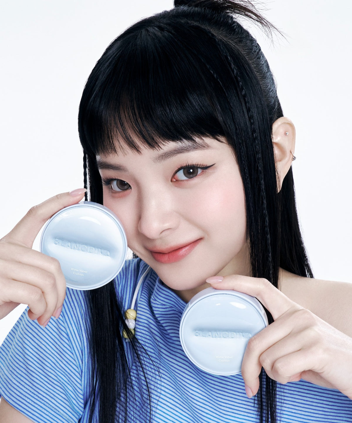 piyonna Blancdiva Water Velvet Cushion Pact Makeup Base Makeup Cushion