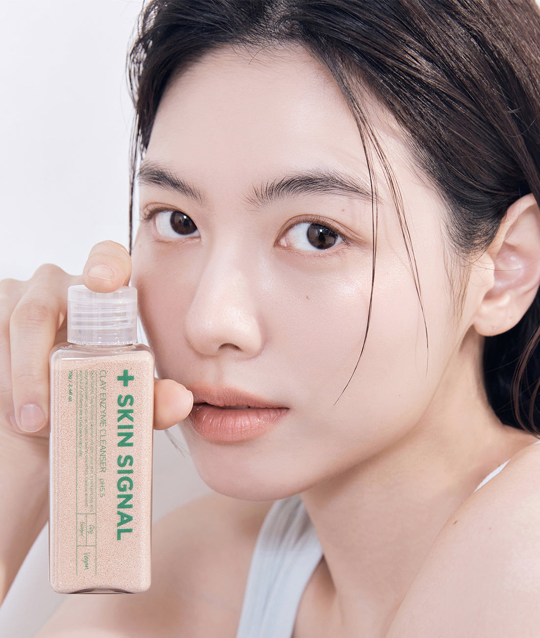 piyonna Pink Clay Enzyme Cleanser 70g Face Care Cleanser Cleansing Foam