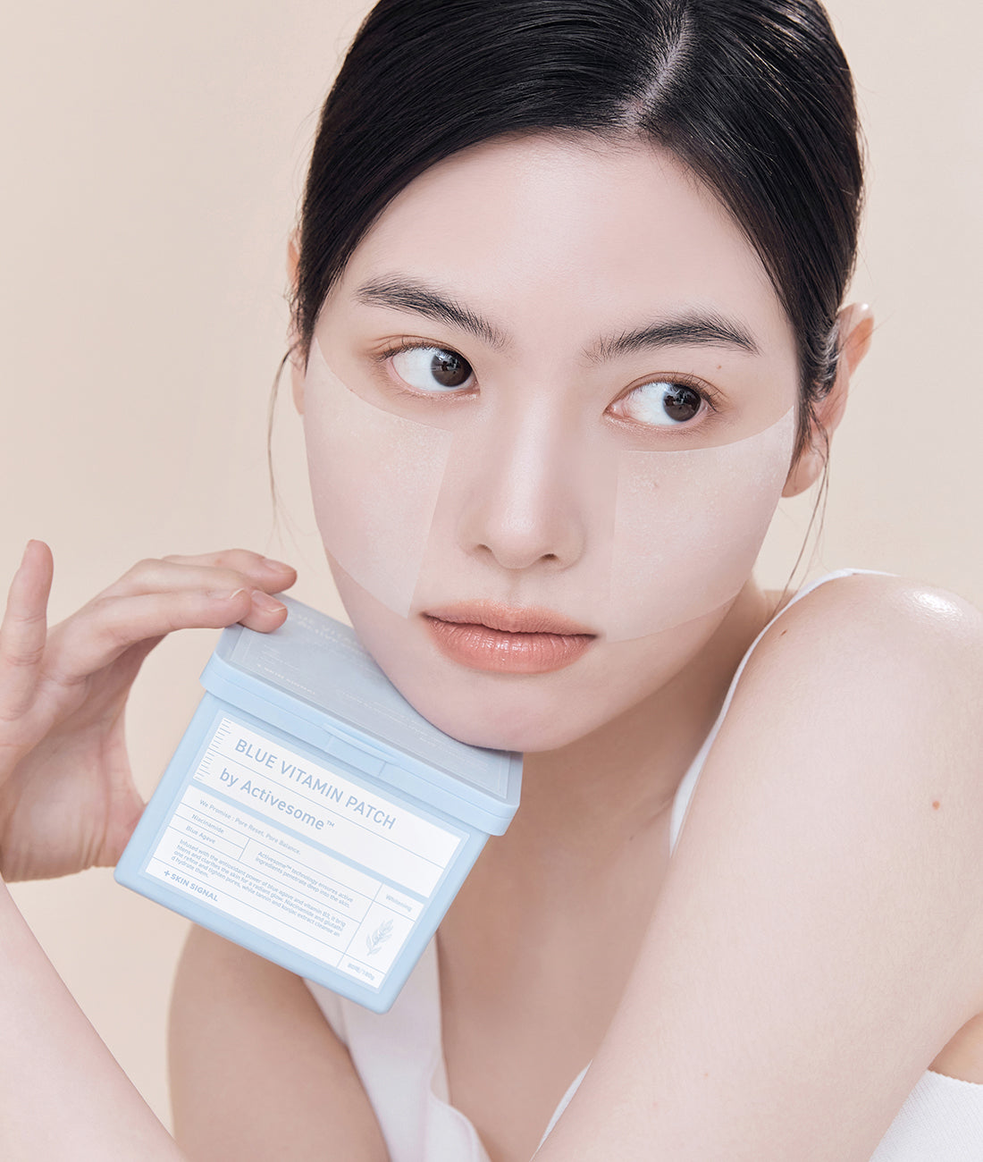 piyonna Blue Vitamin Patch 80 Sheets Soins visage Toner Pads tonifiants