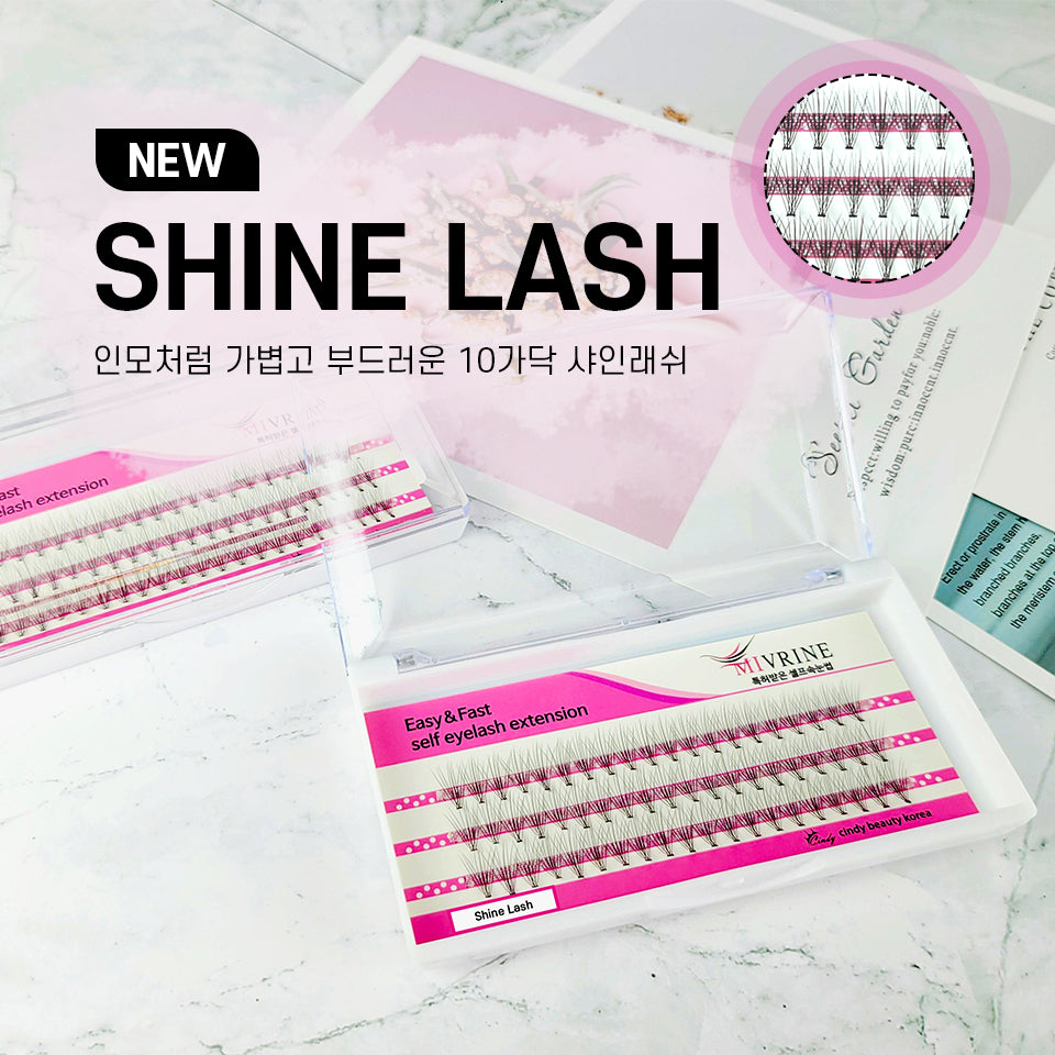 piyonna Mibeurin 10-Strand Shine Lash Maquillage Access. beauté Faux cils
