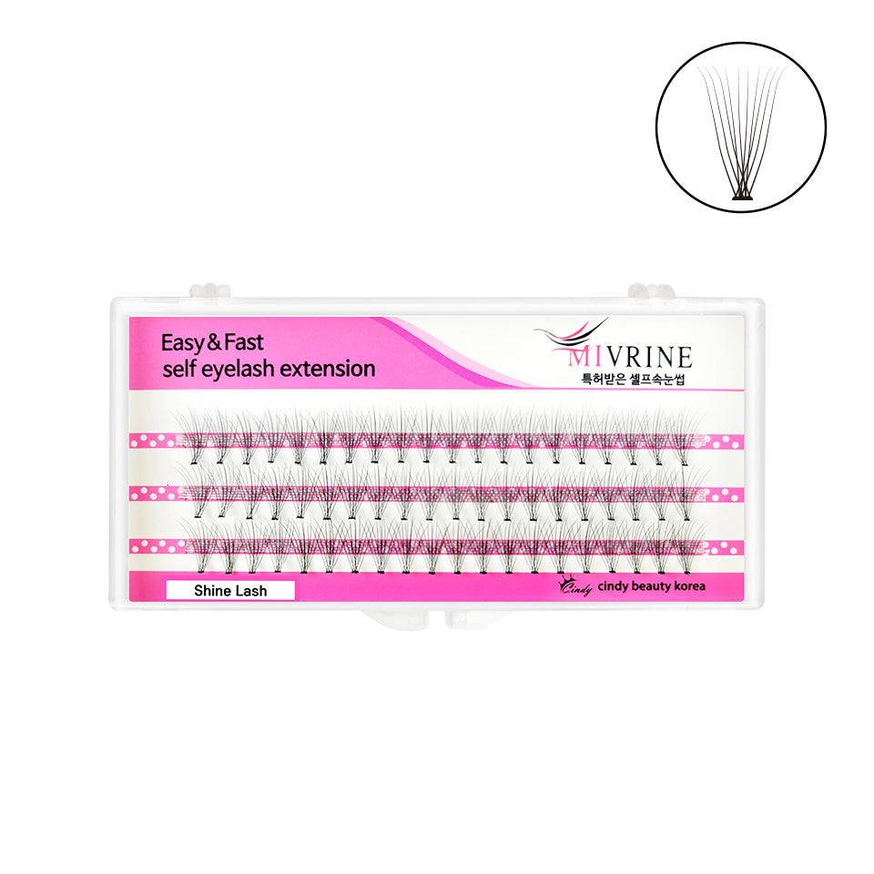 piyonna Mibeurin 10-Strand Shine Lash Maquillage Access. beauté Faux cils
