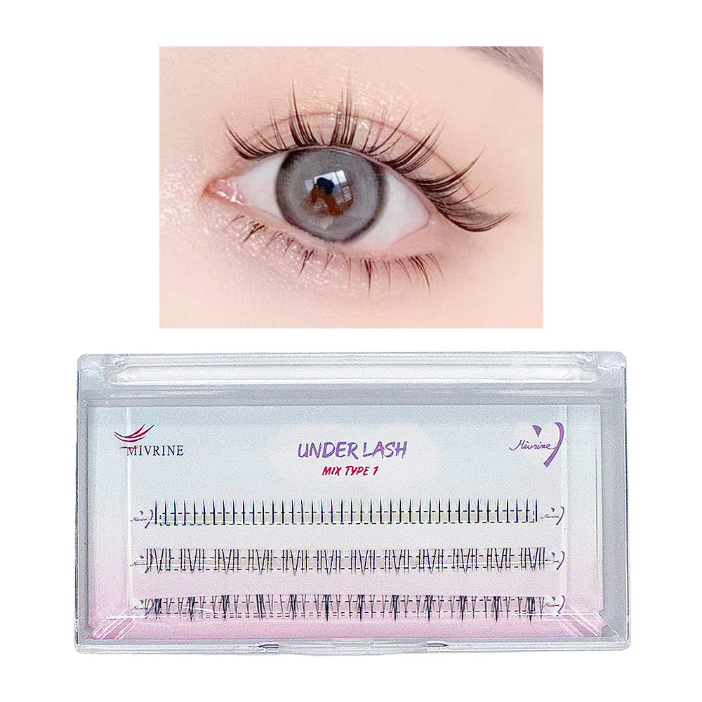 piyonna Mibeurin Under Lash Mix Type 1 Maquillage Accessoires beauté Faux cils
