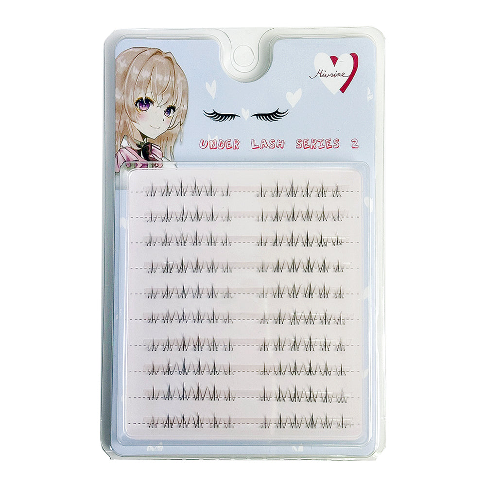 piyonna Mibeurin 10-Pack Under Lash Series 2 W-Type Maquillage Accessoires beauté Faux cils