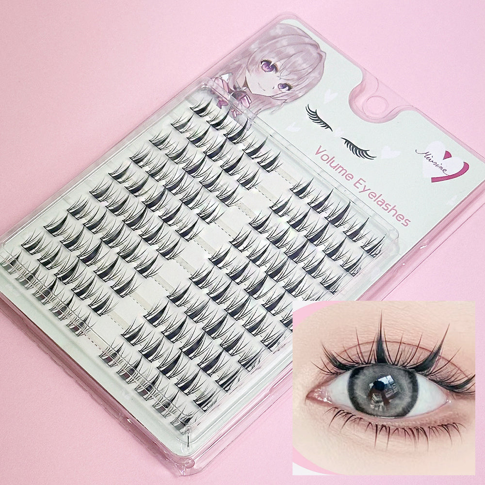piyonna Mibeurin 10-Line Volume Lash Partial Lashes Maquillage Accessoires beauté Faux cils