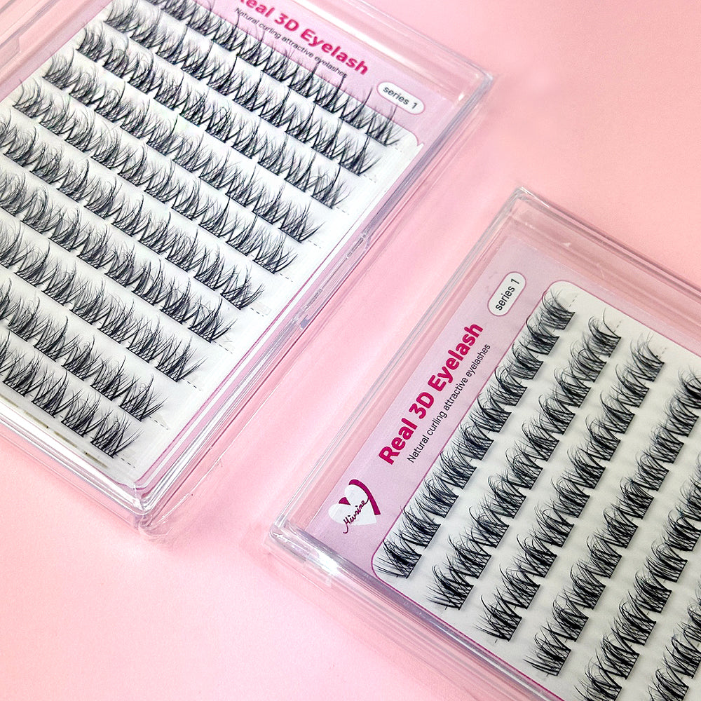piyonna Mibeurin No-Glue Real 3D Eye Lash 10-Pack Maquillage Accessoires beauté Faux cils