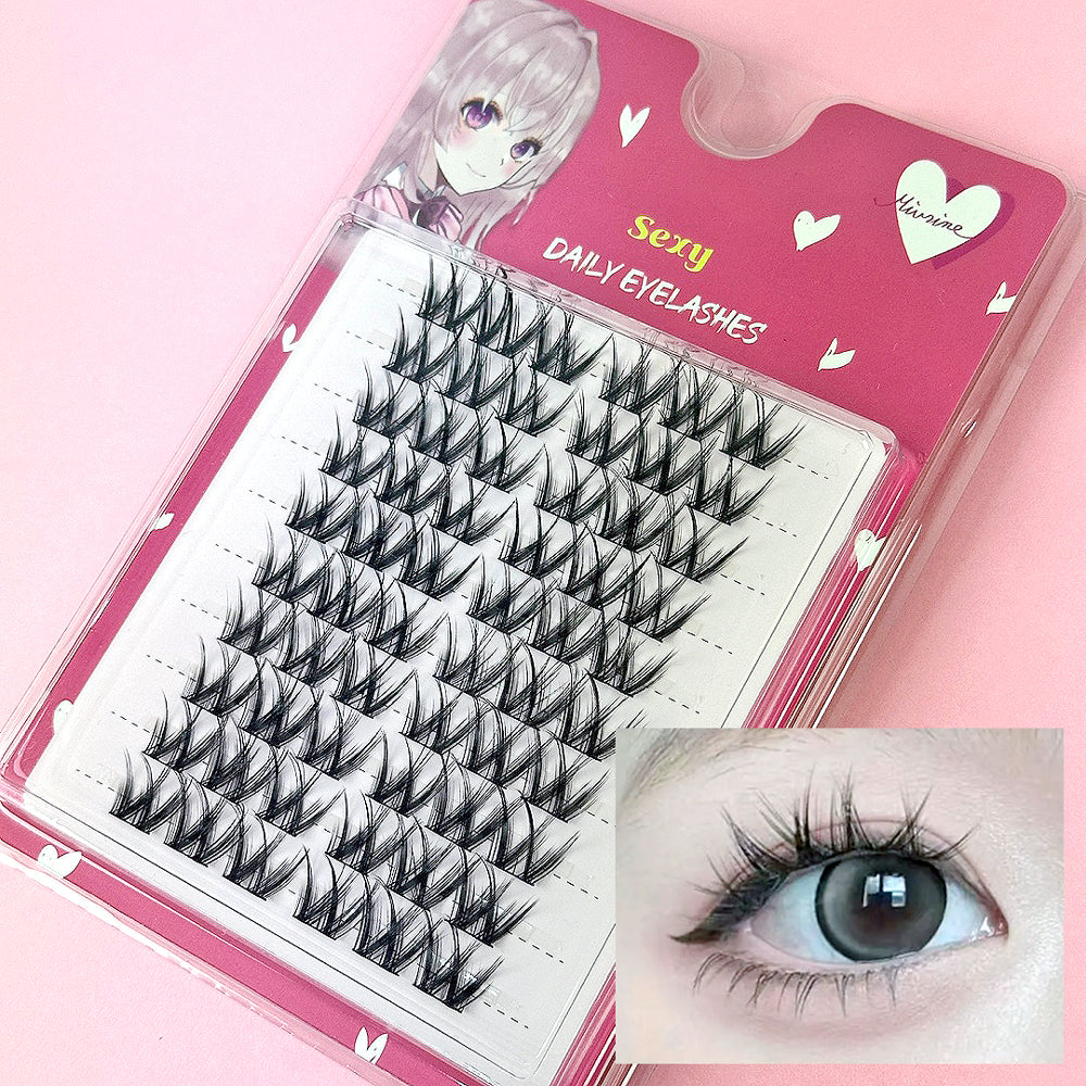 piyonna Mibeurin 10-Row Sexy Lash Maquillage Accessoires beauté Faux cils