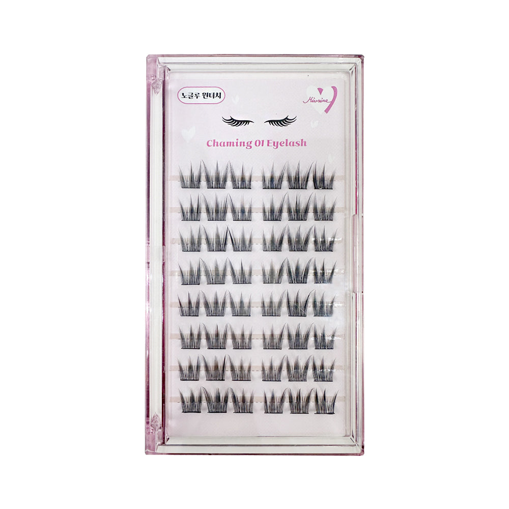 piyonna Mibeurin No-Glue Charming 01 Eye Lash 8-Pack Maquillage Accessoires beauté Faux cils