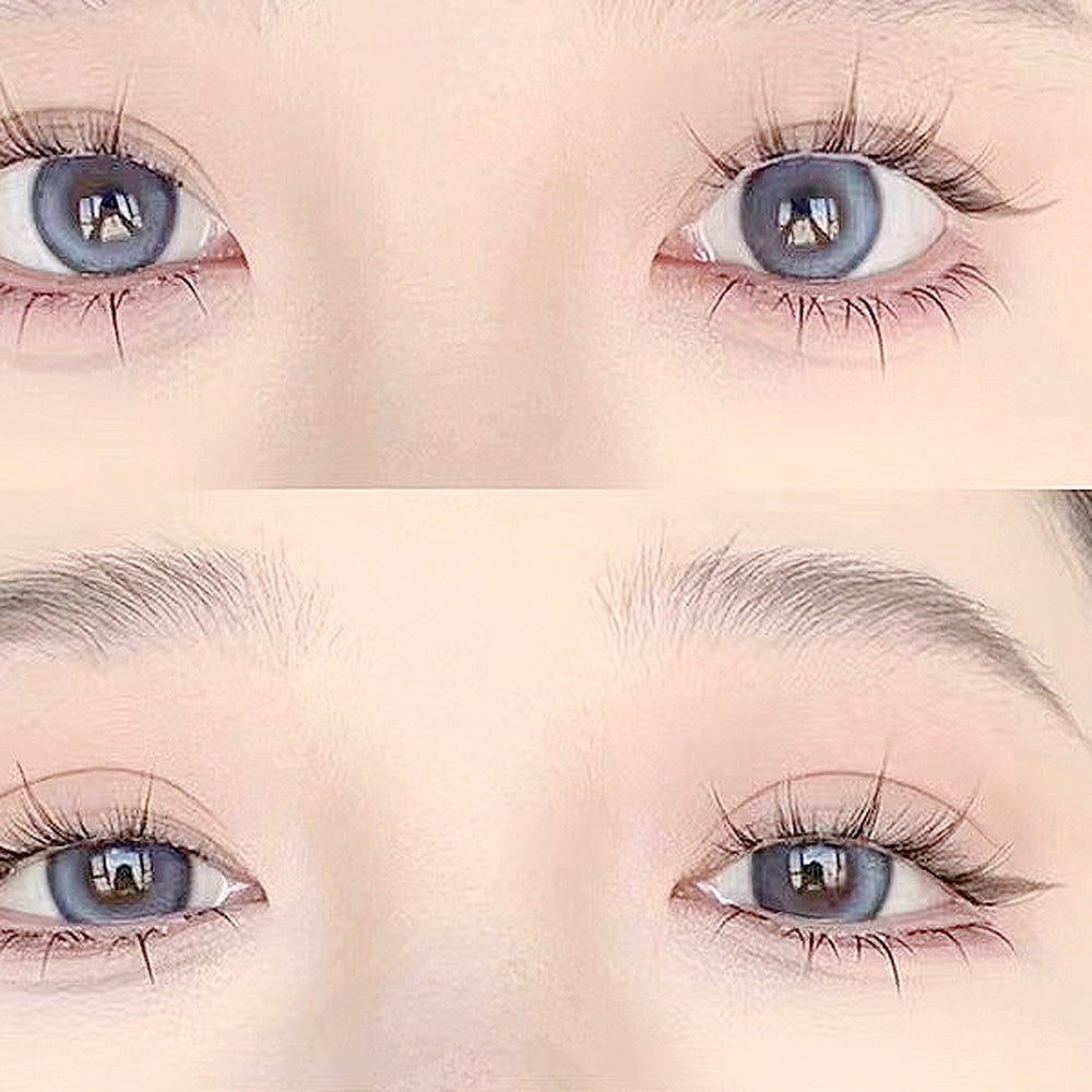 piyonna Mibeurin No-Glue W-Type Under Lash 10-Pack Maquillage Accessoires beauté Faux cils
