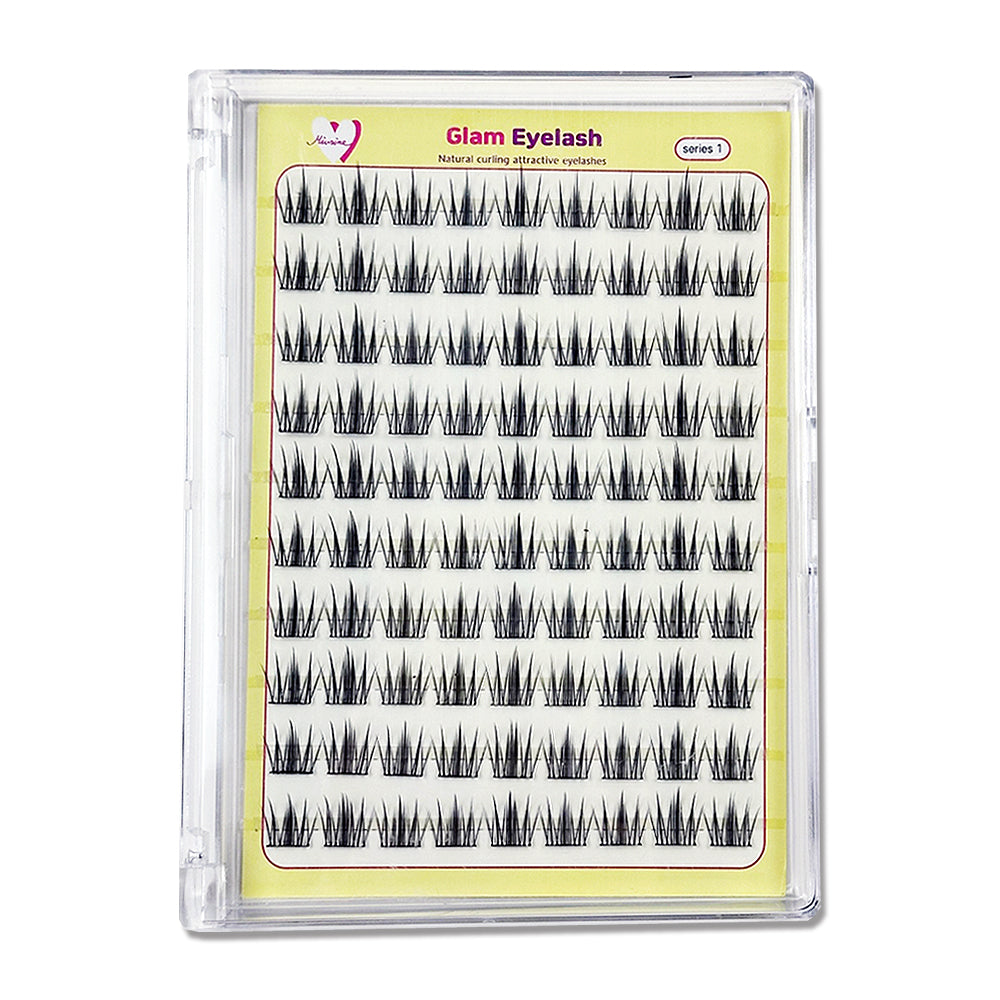 piyonna Mibeurin No-Glue Glam Lash 10-Pack Maquillage Accessoires beauté Faux cils