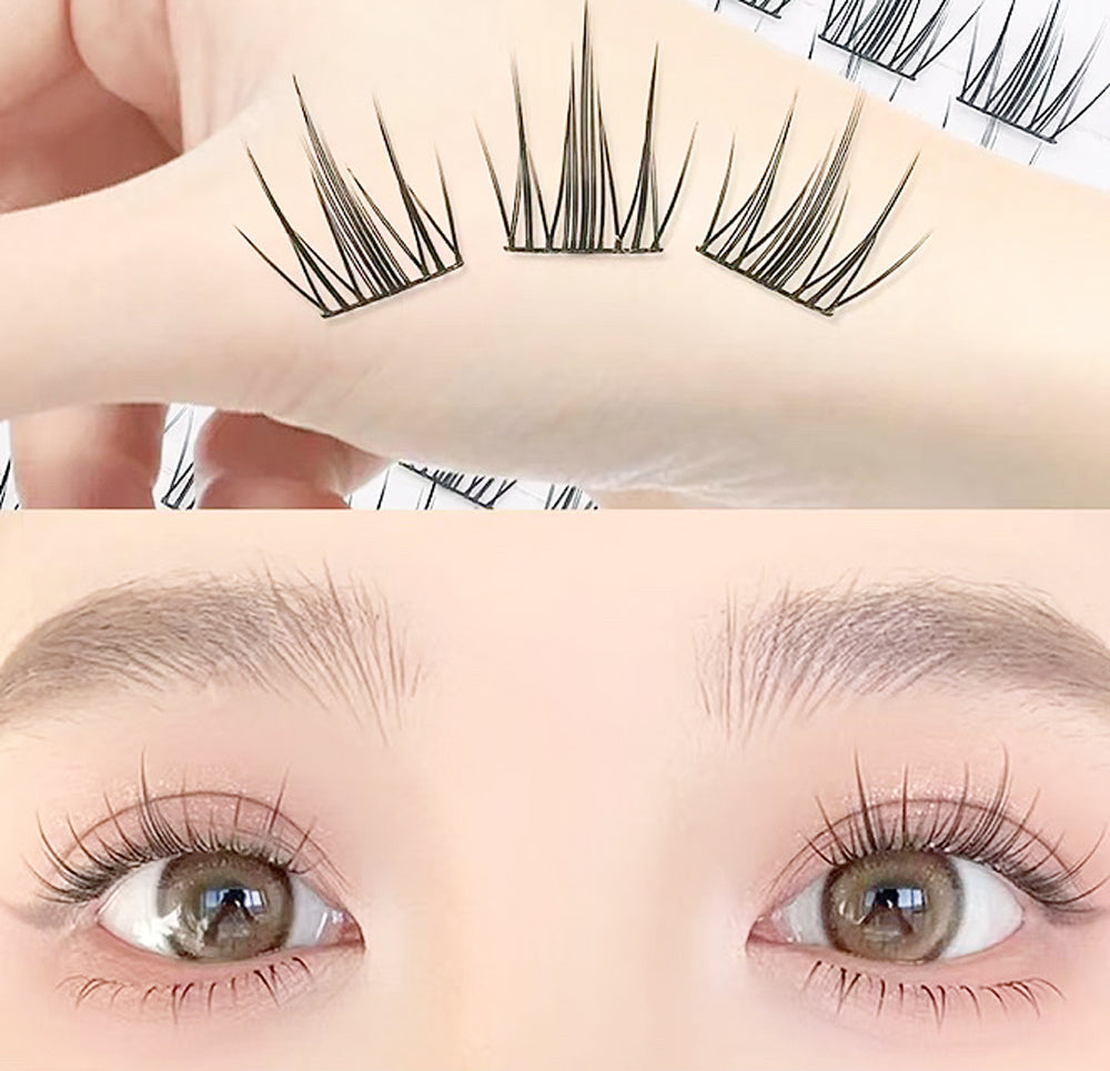 piyonna Mibeurin No-Glue Glam Lash 10-Pack Maquillage Accessoires beauté Faux cils