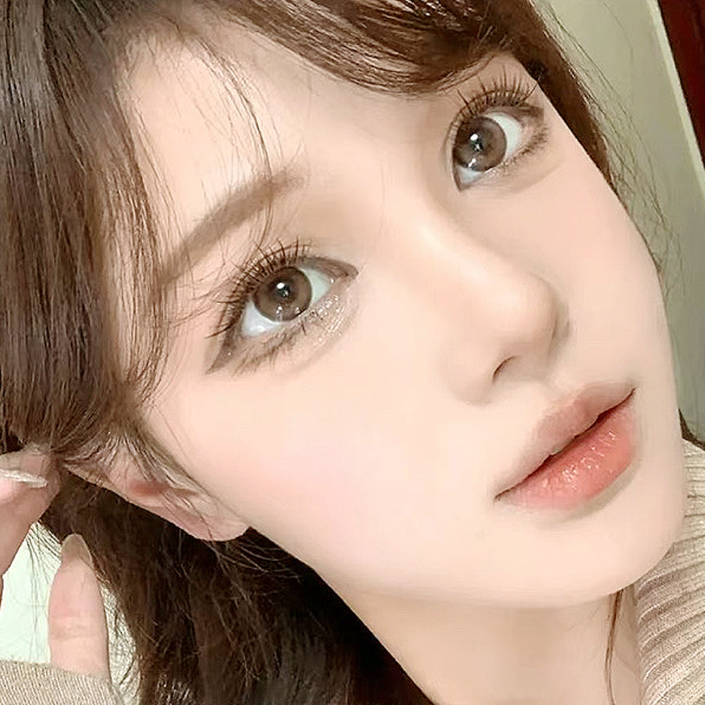 piyonna Mibeurin 10-Row Dark Brown Natural Cutie Lash Maquillage Accessoires beauté Faux cils
