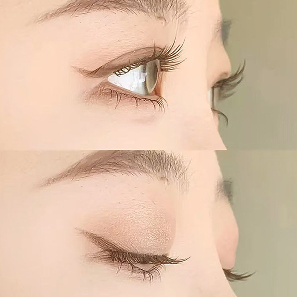 piyonna Mibeurin 10-Row Dark Brown Natural Cutie Lash Maquillage Accessoires beauté Faux cils