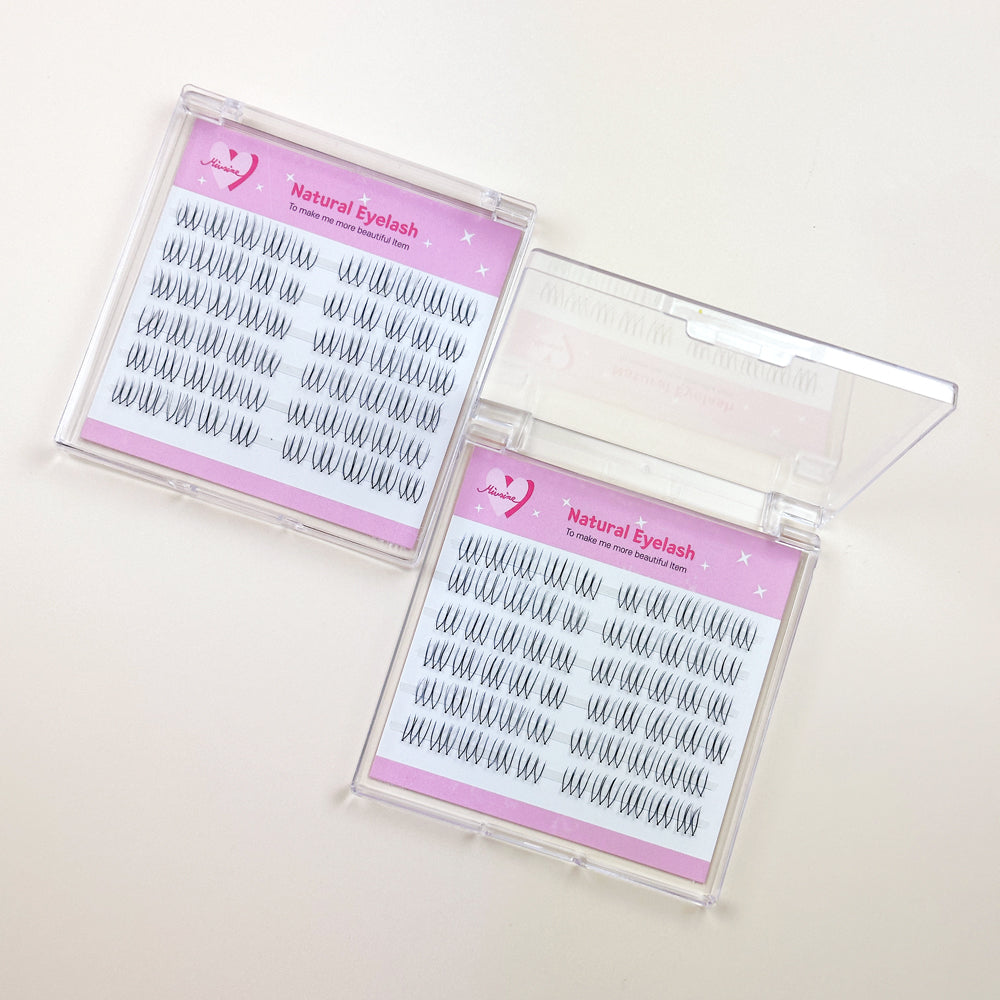 piyonna Mibeurin 6-Row Natural Eye Lash Maquillage Accessoires beauté Faux cils