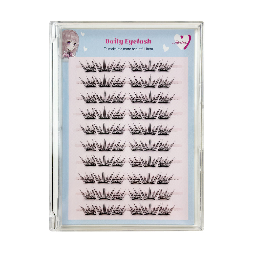 piyonna Mibeurin Daily Lash 10-Pack Maquillage Accessoires beauté Faux cils