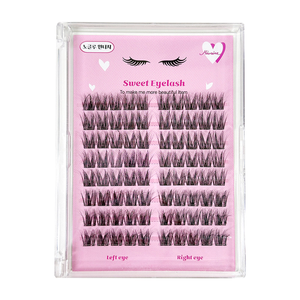 piyonna Mibeurin No-Glue Sweet Lash 8-Pack Maquillage Accessoires beauté Faux cils