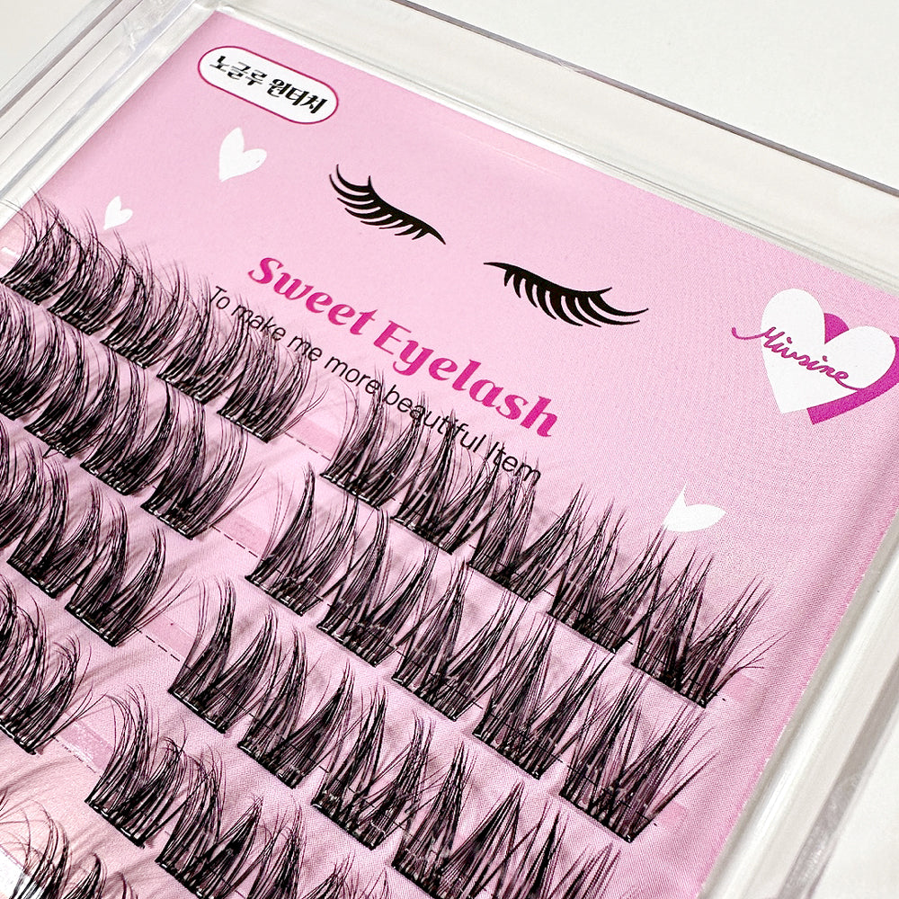 piyonna Mibeurin No-Glue Sweet Lash 8-Pack Maquillage Accessoires beauté Faux cils